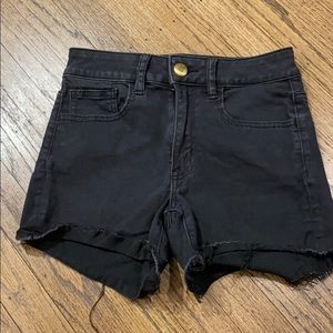 Black American Eagle shorts